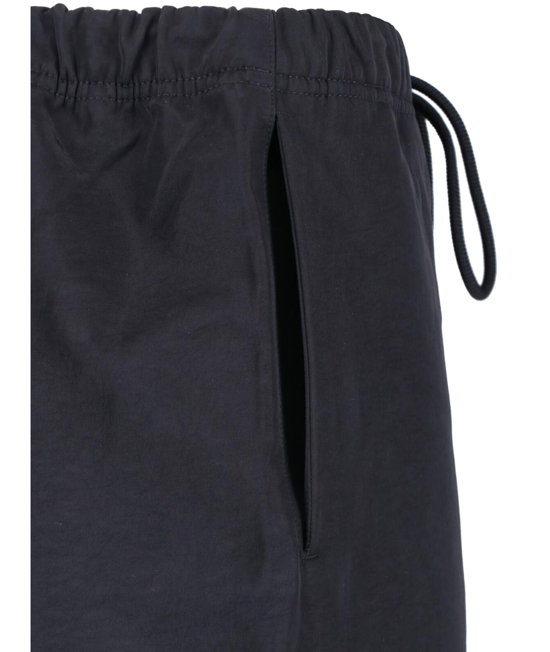 FEAR OF GOD ESSENTIALS Черные полиамидовые повседневные брюки, фото 5