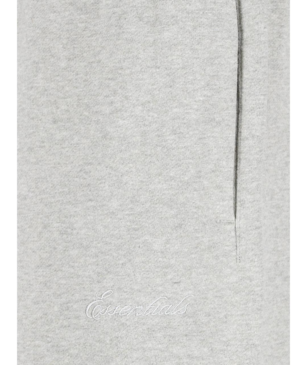 FEAR OF GOD ESSENTIALS Серые хлопковые повседневные брюки, фото 5