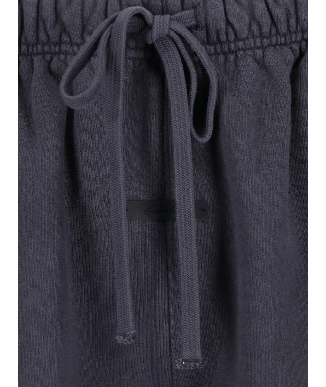 FEAR OF GOD ESSENTIALS Синие хлопковые шорты, фото 4