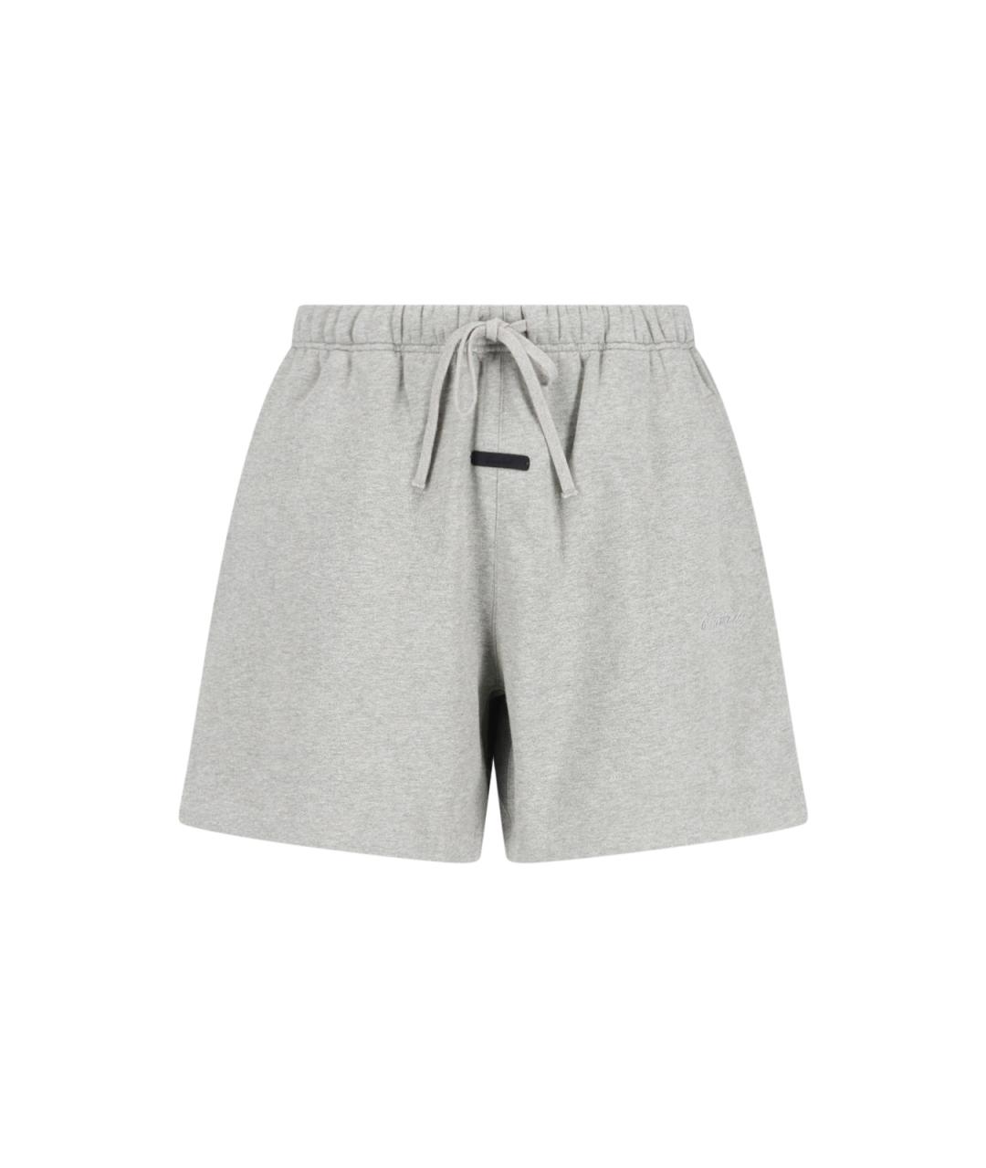 FEAR OF GOD ESSENTIALS Серые хлопковые шорты, фото 1