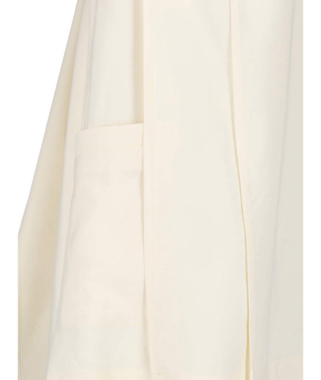 SPORTMAX Бежевый вискозный жилет, фото 5