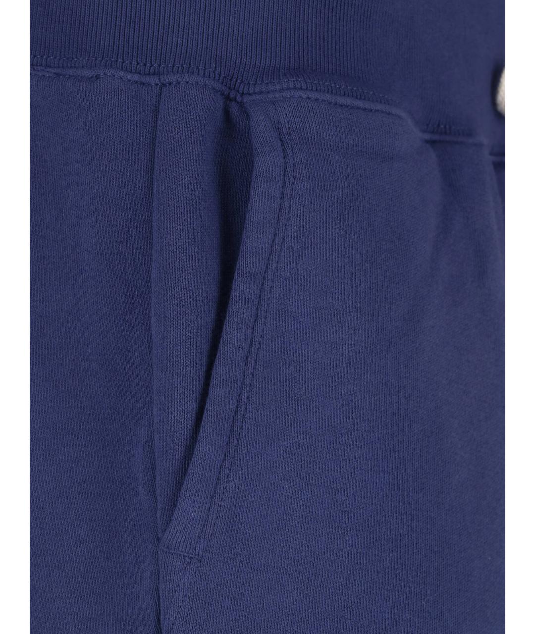 POLO RALPH LAUREN Синие хлопковые шорты, фото 5