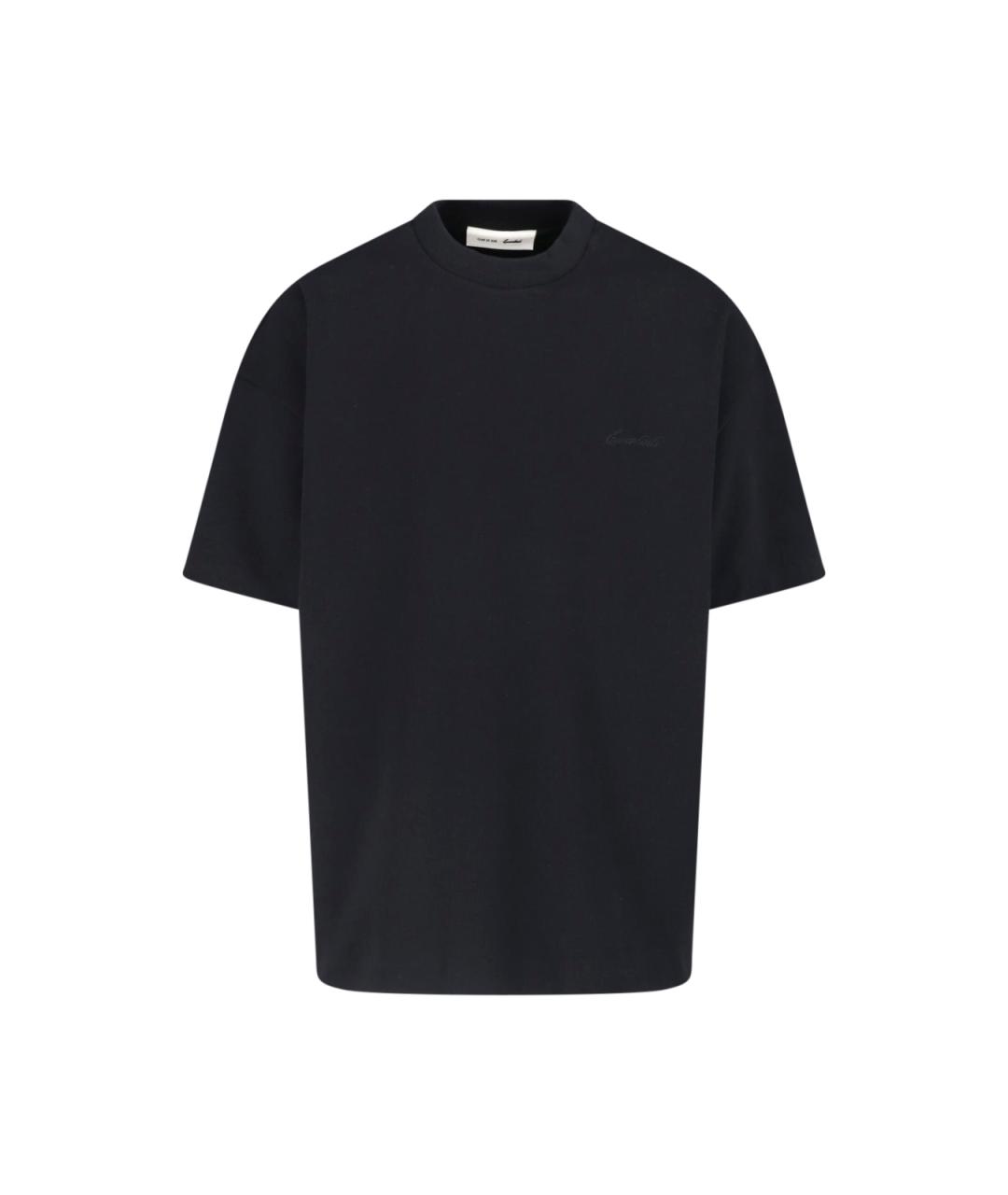 FEAR OF GOD ESSENTIALS Черная хлопковая футболка, фото 1