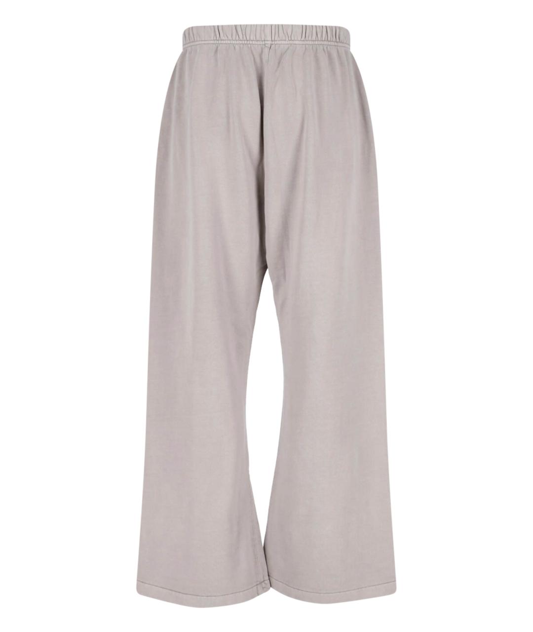 FEAR OF GOD ESSENTIALS Серые хлопковые повседневные брюки, фото 2