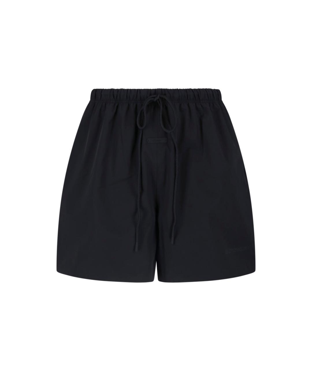 FEAR OF GOD ESSENTIALS Черные полиэстеровые шорты, фото 1
