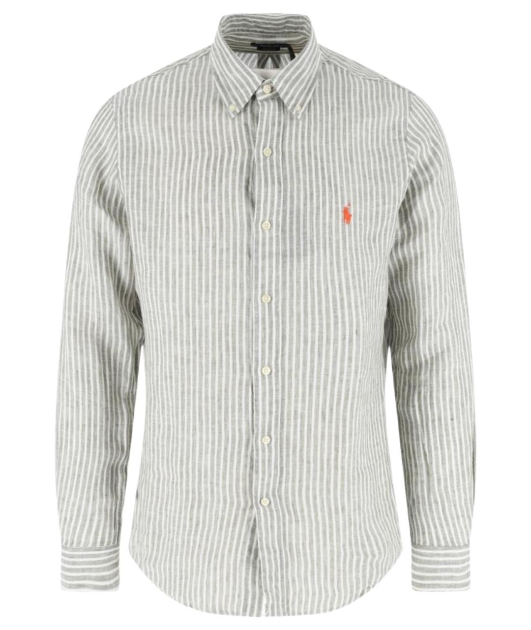 POLO RALPH LAUREN Мульти льняная кэжуал рубашка, фото 1