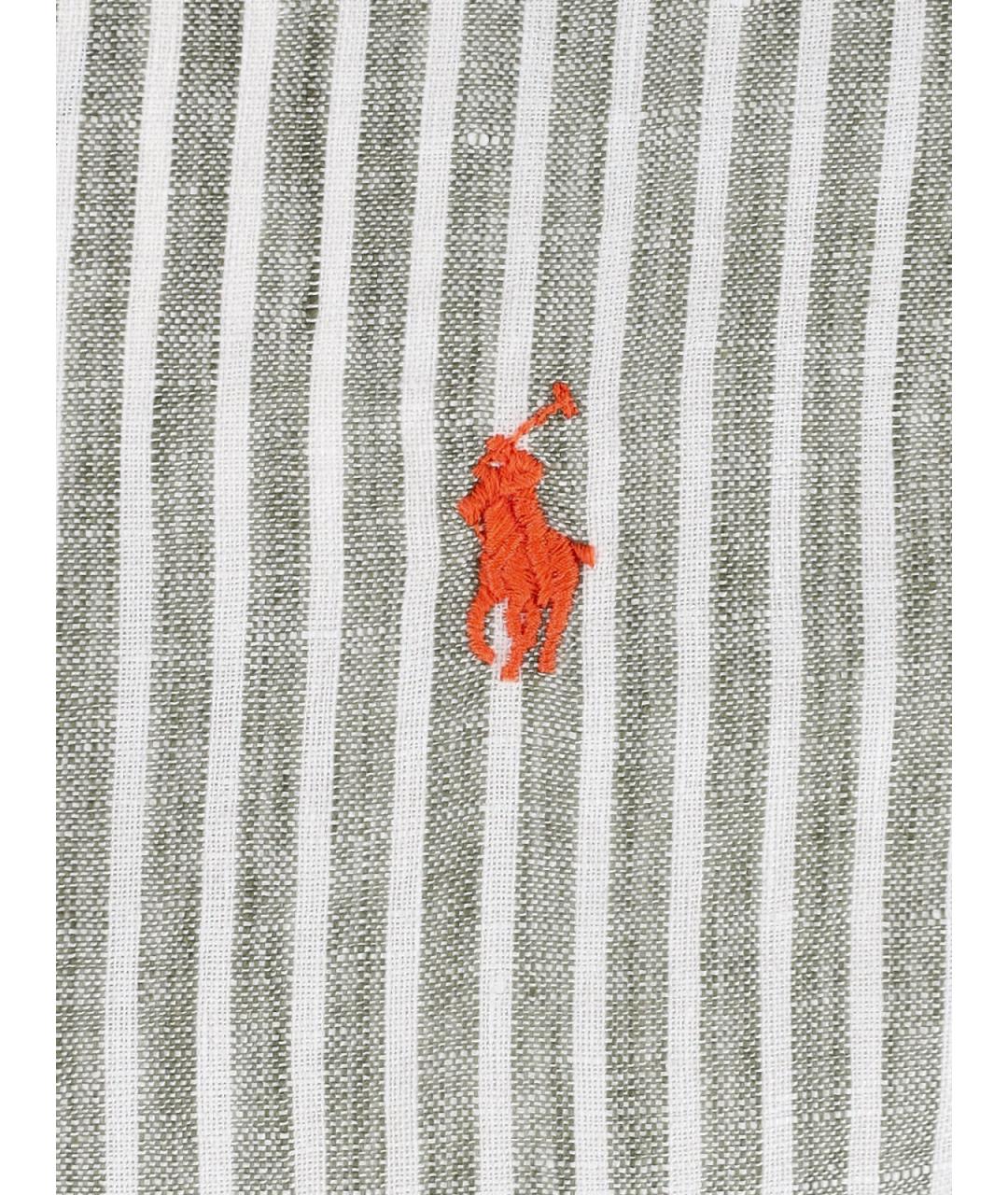 POLO RALPH LAUREN Мульти льняная кэжуал рубашка, фото 3