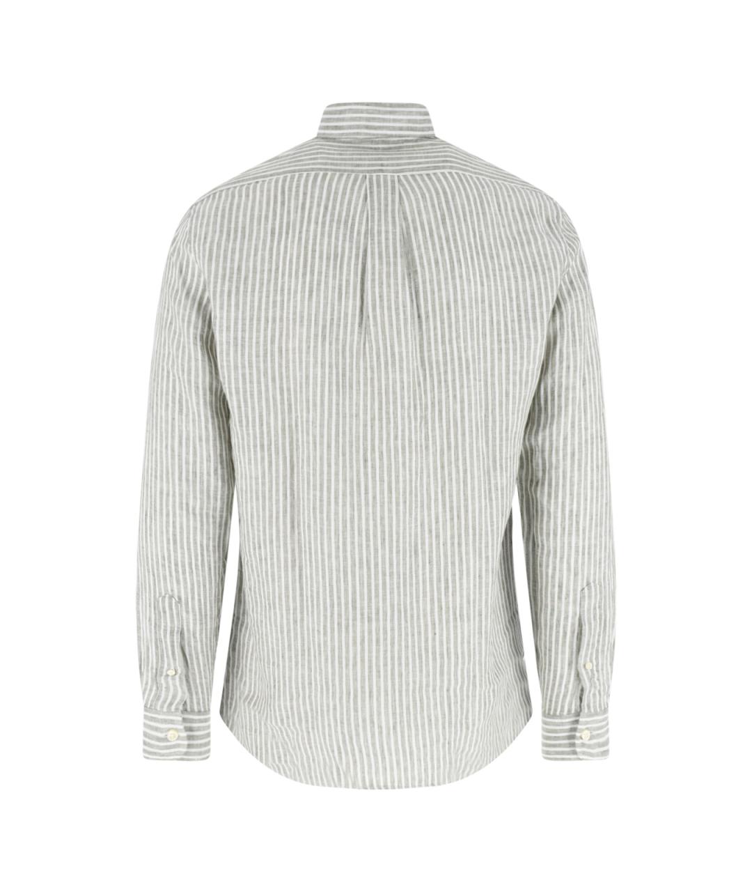 POLO RALPH LAUREN Мульти льняная кэжуал рубашка, фото 2