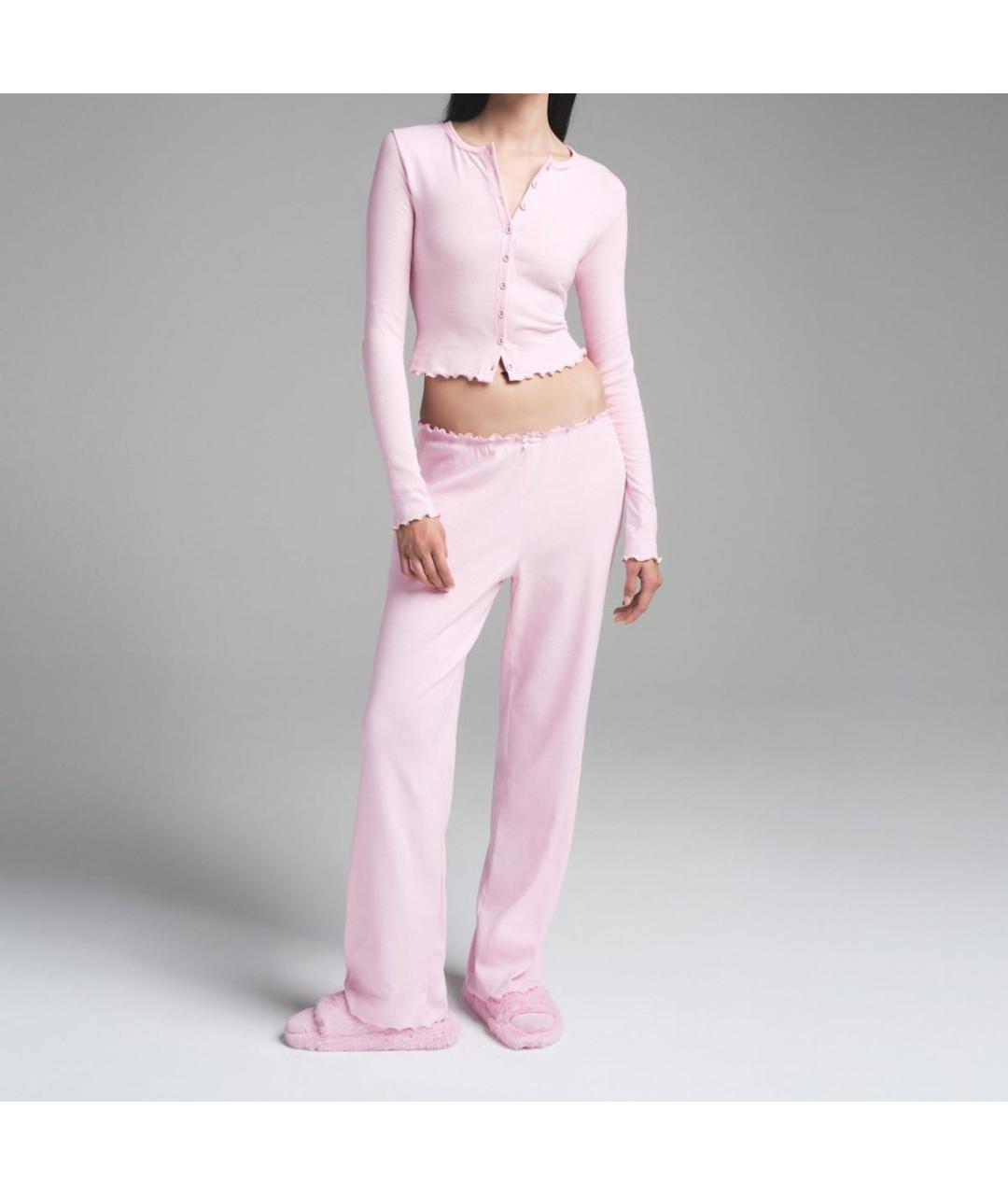 SKIMS Розовый кардиган, фото 3