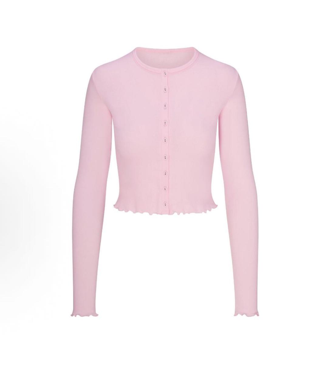 SKIMS Розовый кардиган, фото 7