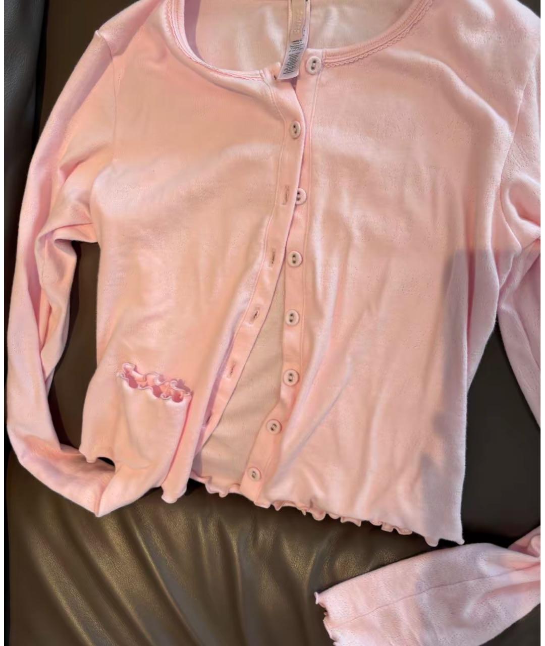 SKIMS Розовый кардиган, фото 5