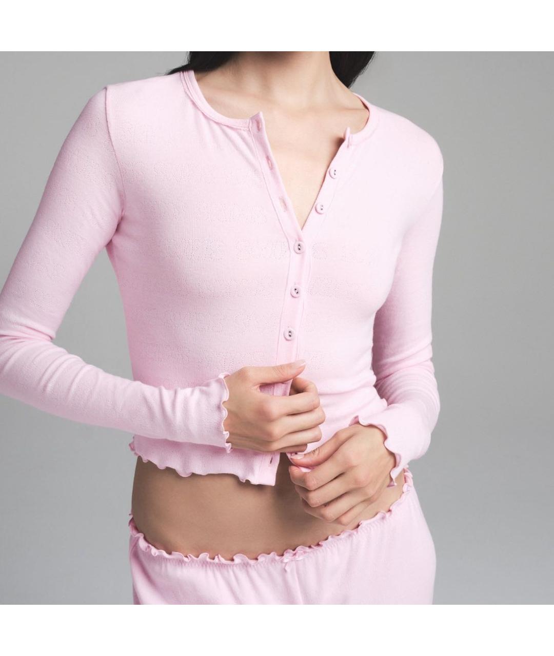 SKIMS Розовый кардиган, фото 2