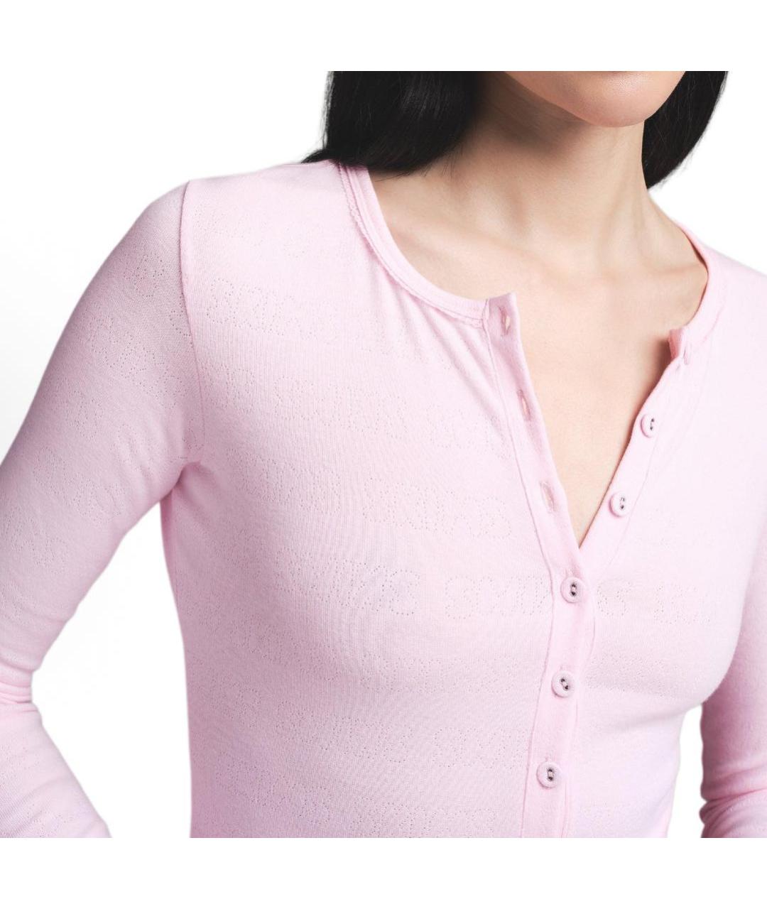 SKIMS Розовый кардиган, фото 4