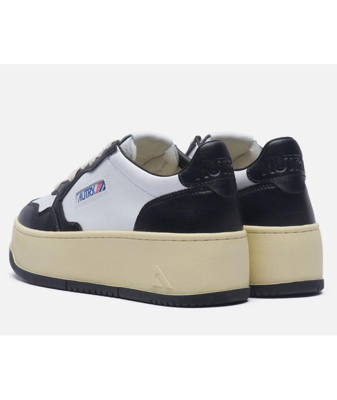 AUTRY Черные кожаные кеды, фото 4