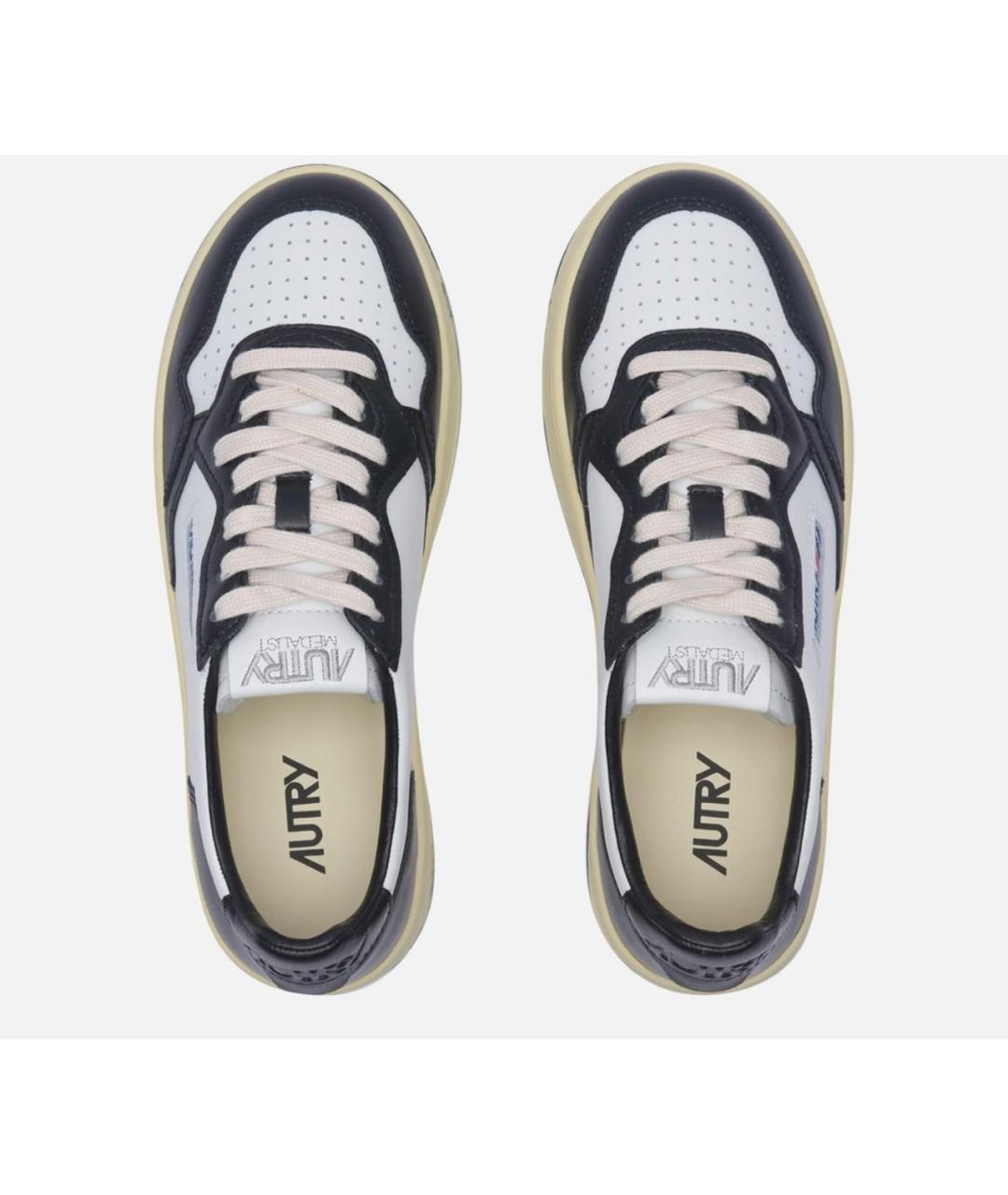 AUTRY Черные кожаные кеды, фото 2