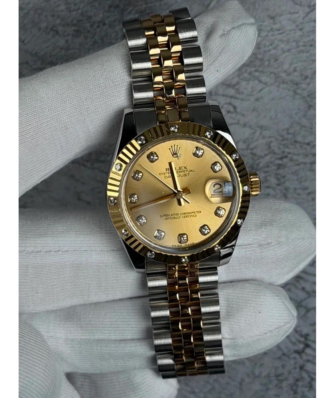 ROLEX Золотые часы из желтого золота, фото 2