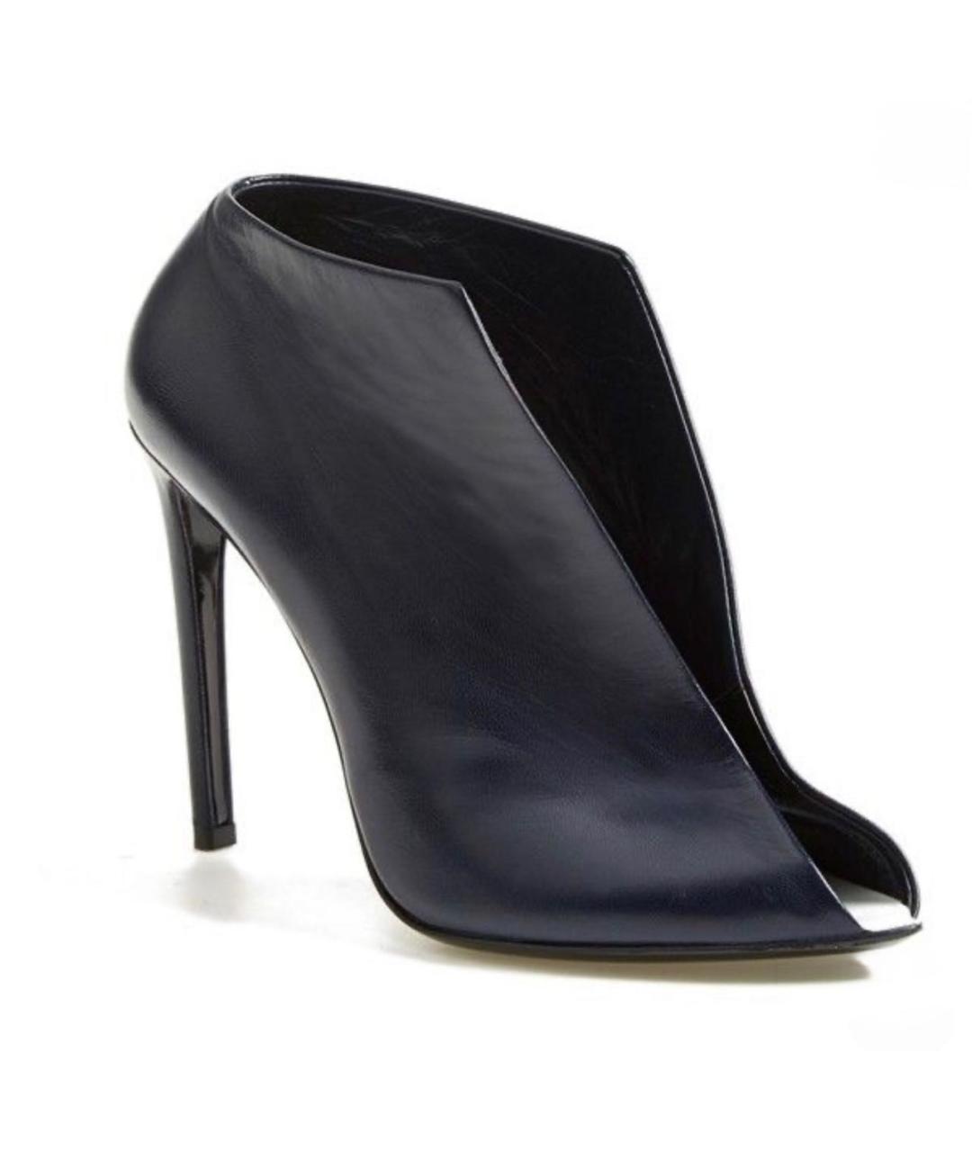 BALENCIAGA Черные кожаные туфли, фото 2