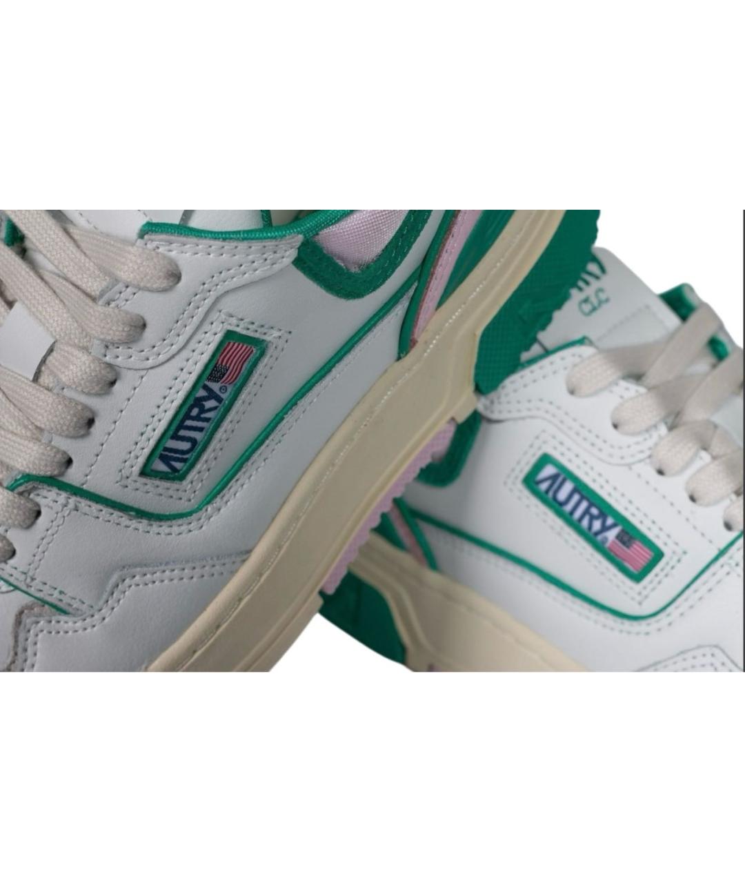 AUTRY Белые кожаные кеды, фото 5