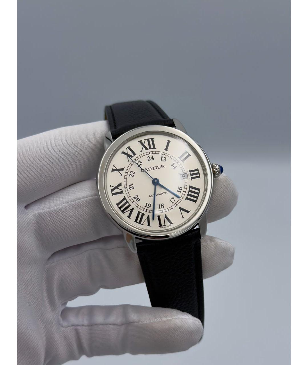 CARTIER Серебряные часы, фото 8