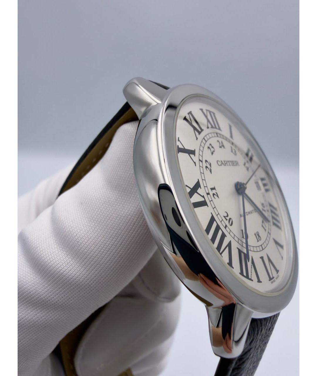 CARTIER Серебряные часы, фото 3