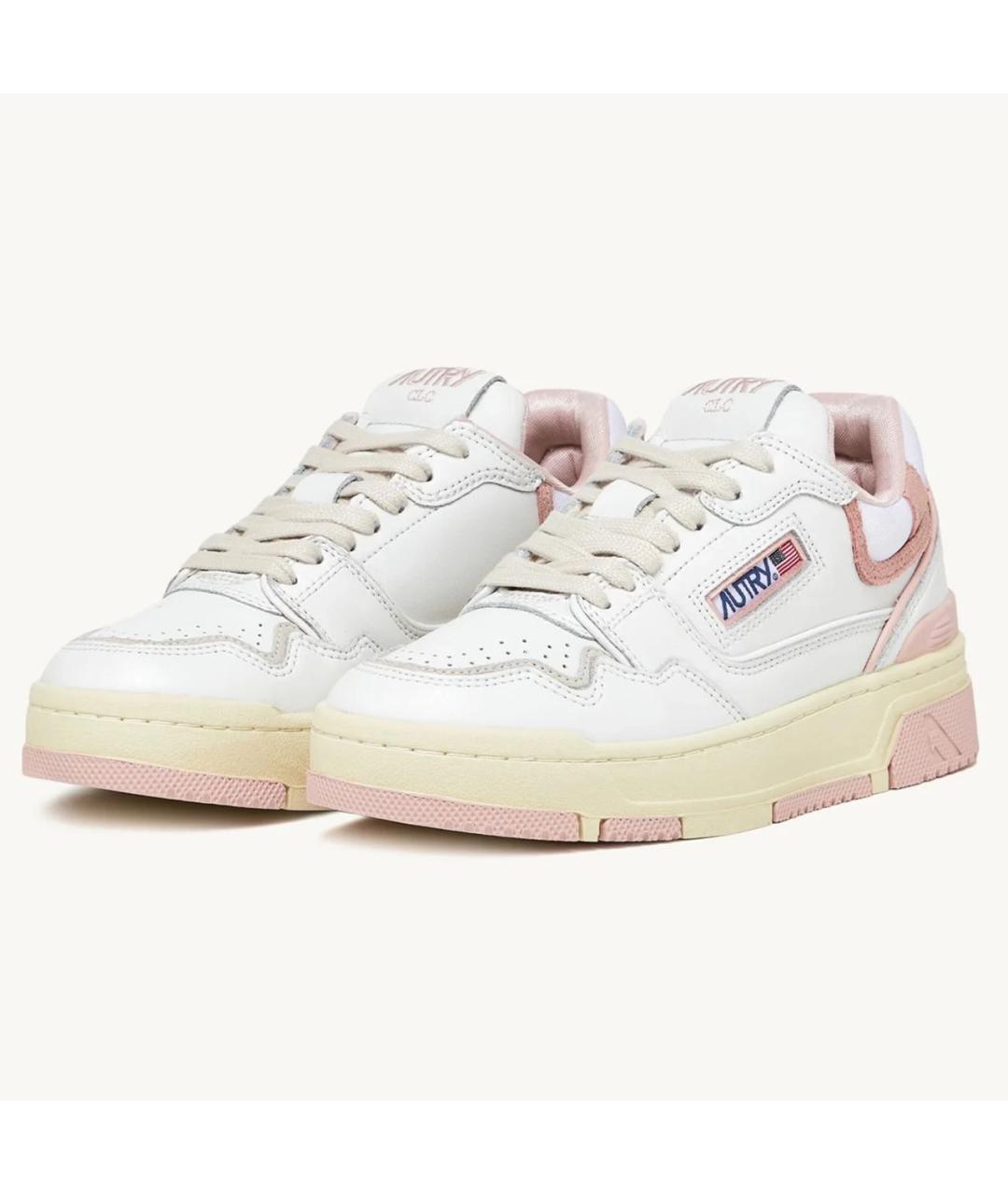 AUTRY Белые кожаные кеды, фото 3