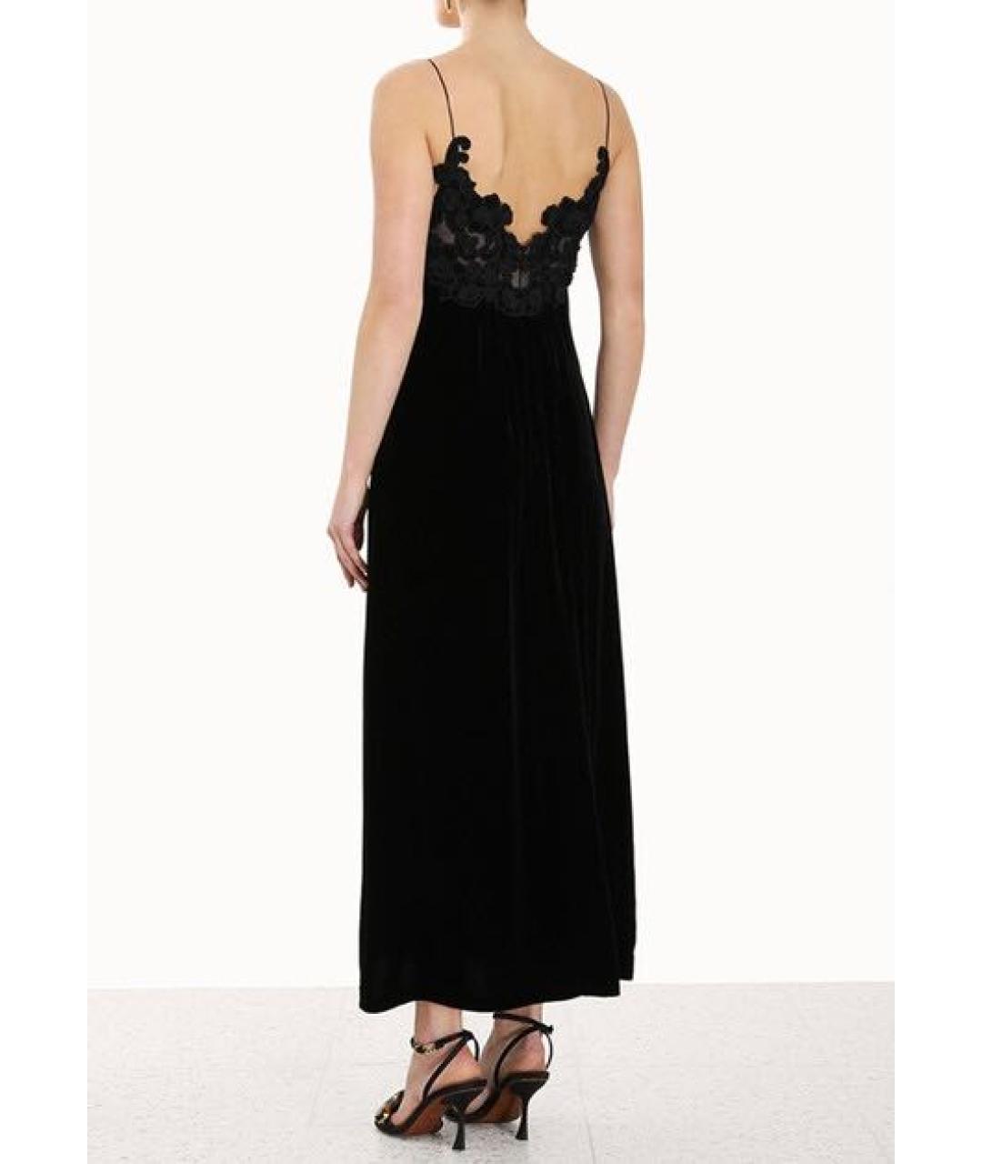 ZIMMERMANN Черное шелковое вечернее платье, фото 2