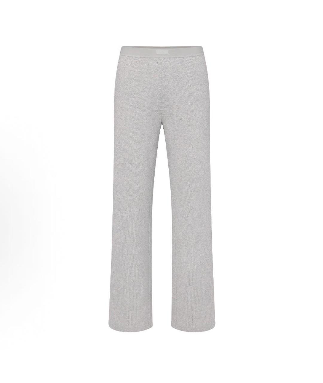 SKIMS Серые хлопковые спортивные брюки и шорты, фото 7