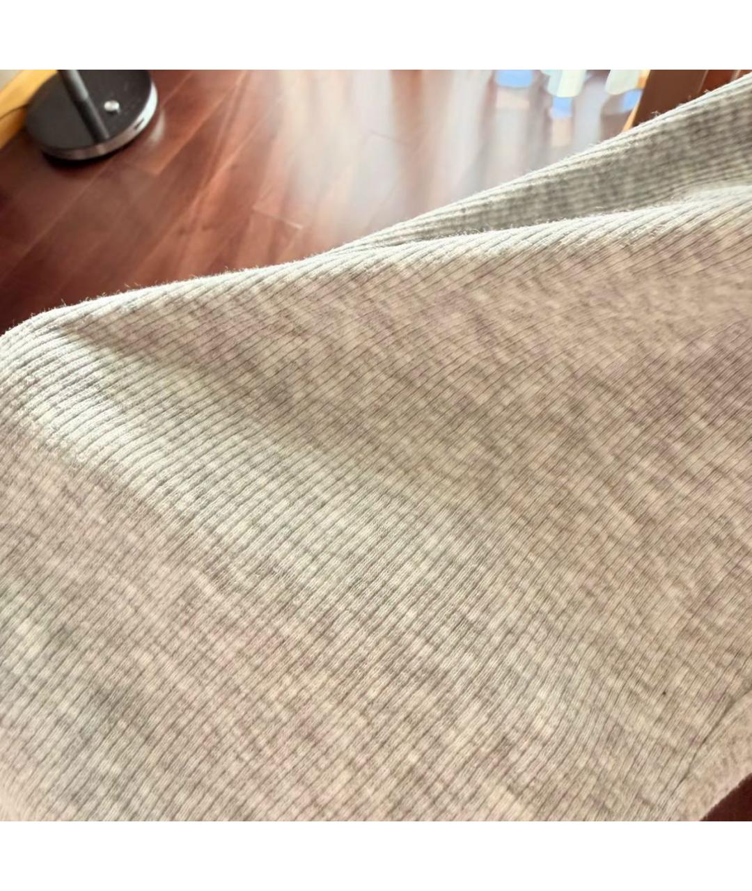 SKIMS Серые хлопковые спортивные брюки и шорты, фото 6