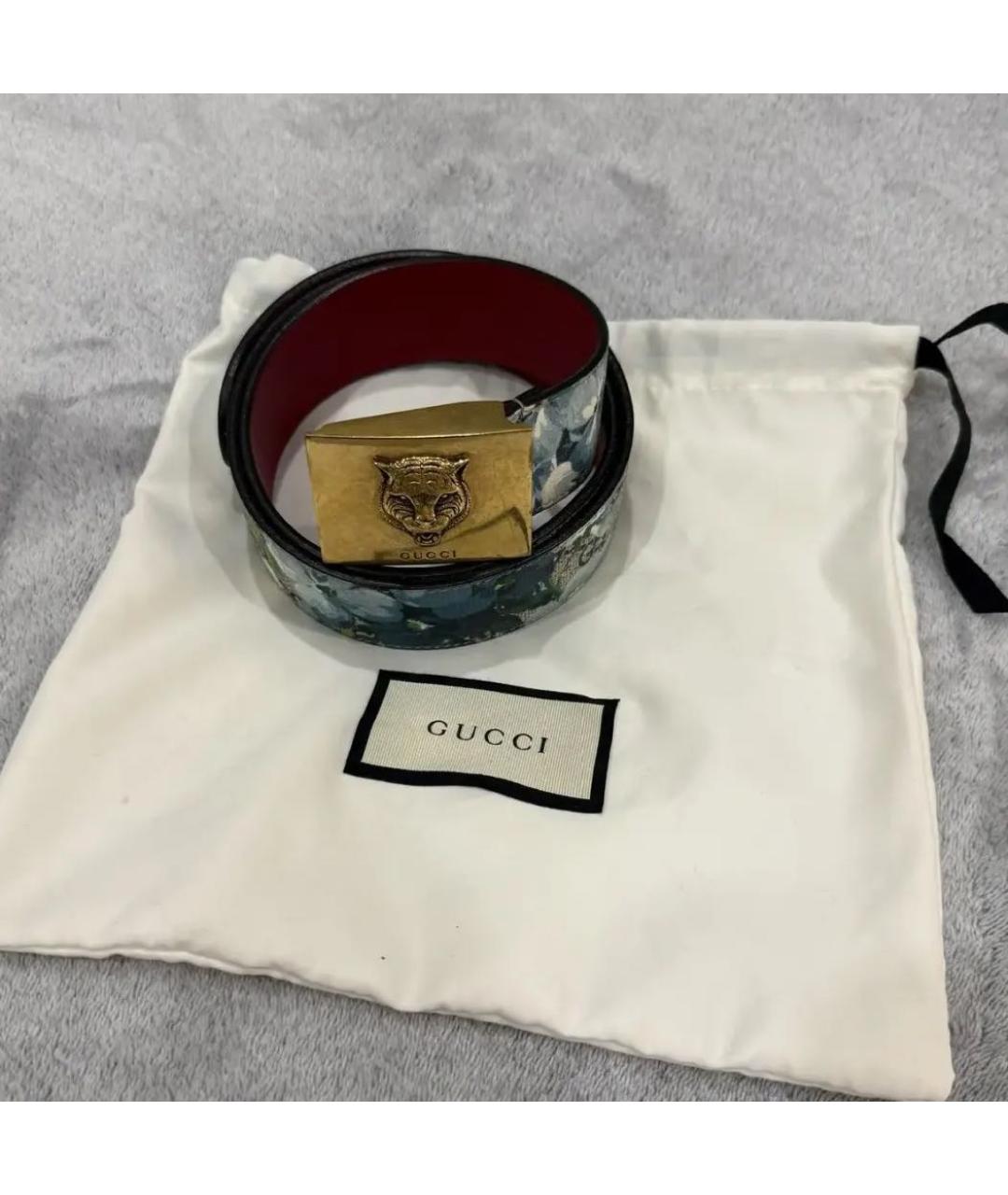 GUCCI Мульти кожаный ремень, фото 3