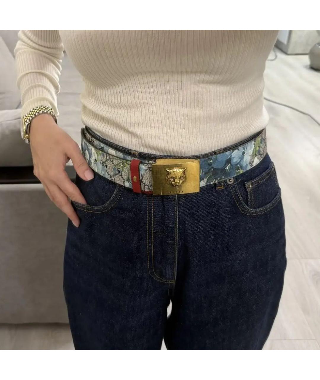 GUCCI Мульти кожаный ремень, фото 7