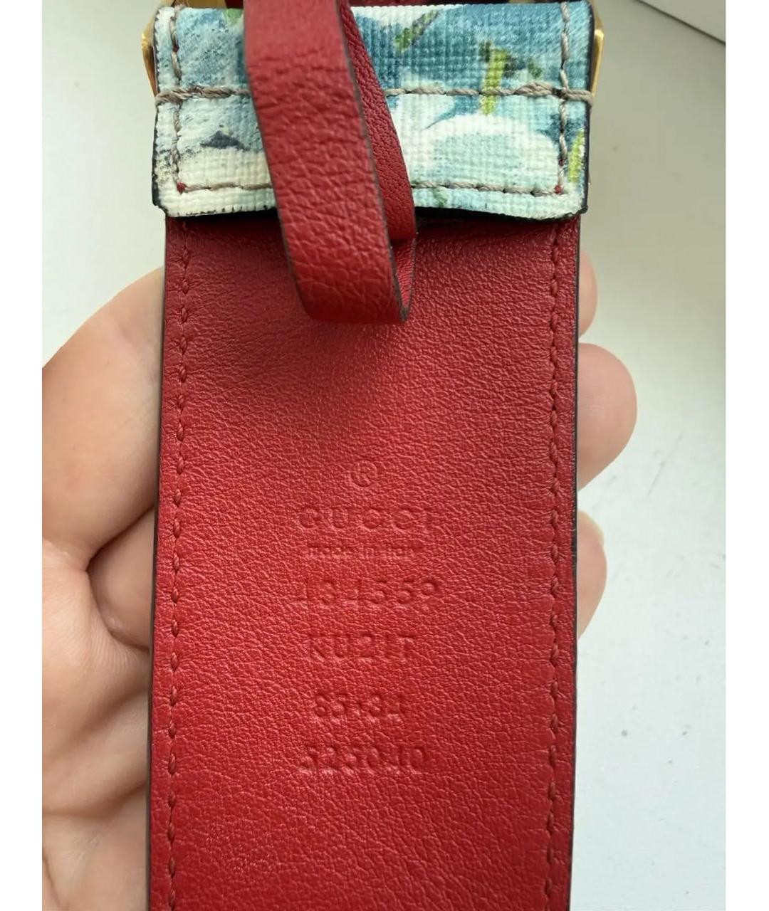 GUCCI Мульти кожаный ремень, фото 5