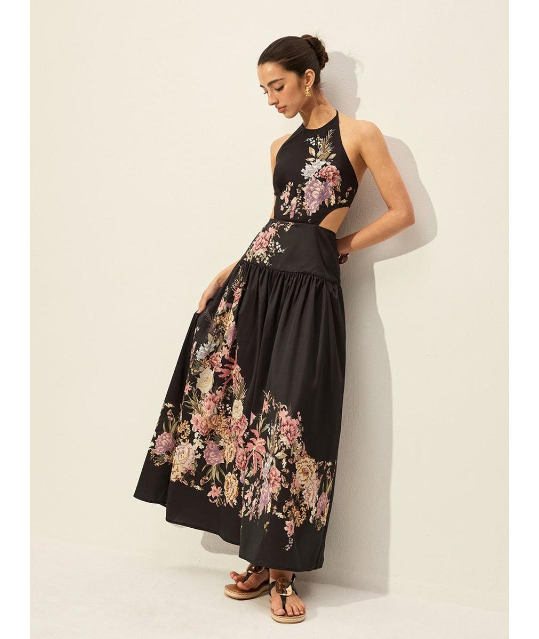 ZIMMERMANN Черный льняной сарафан, фото 7