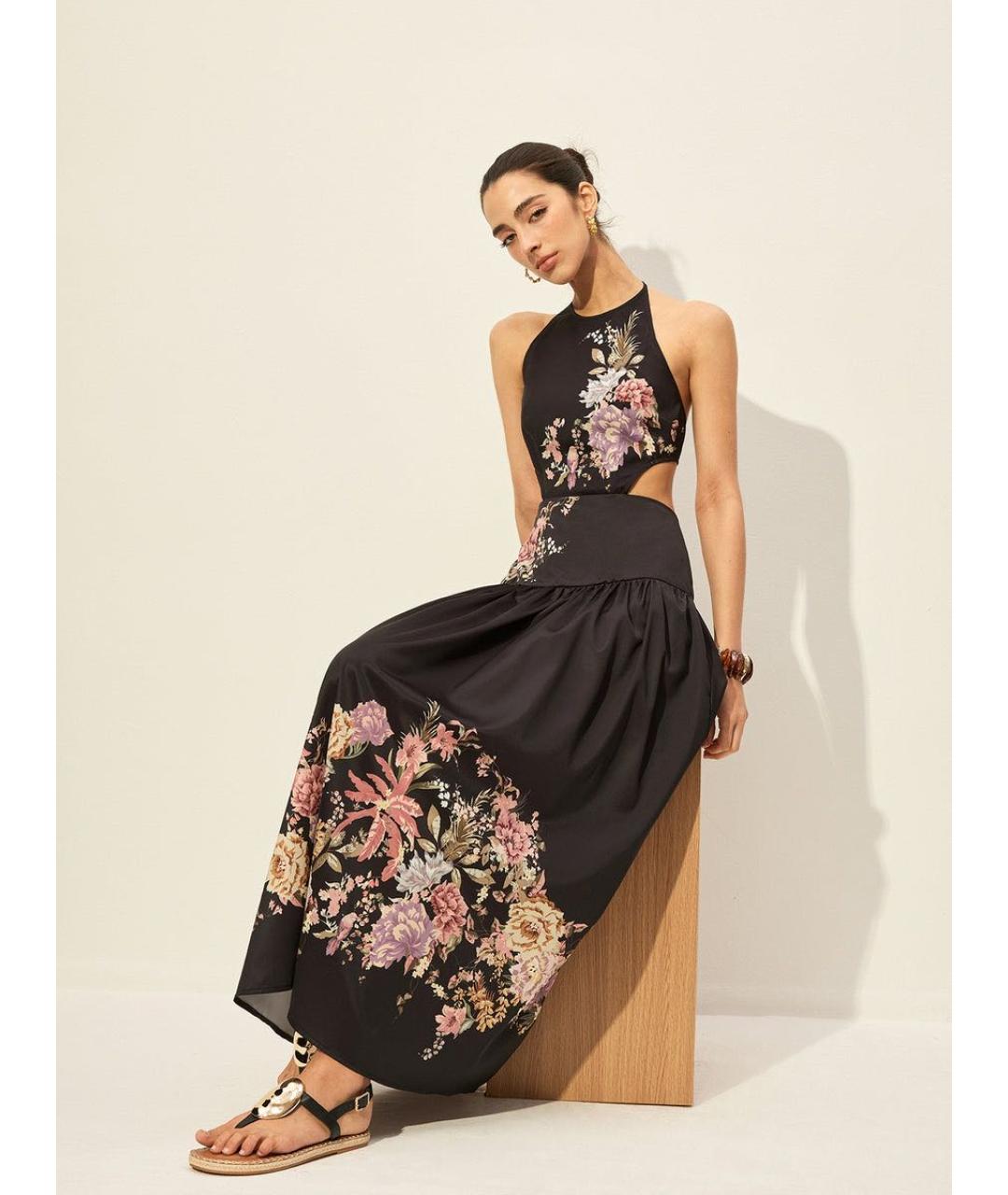 ZIMMERMANN Черный льняной сарафан, фото 5