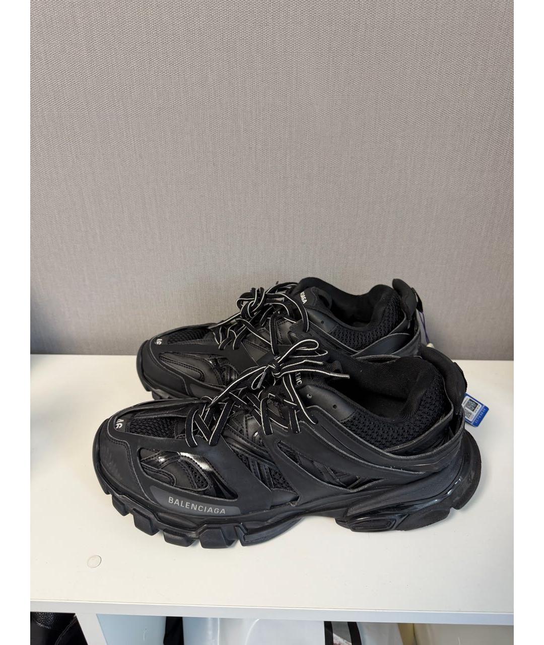 BALENCIAGA Черные низкие кроссовки / кеды, фото 7