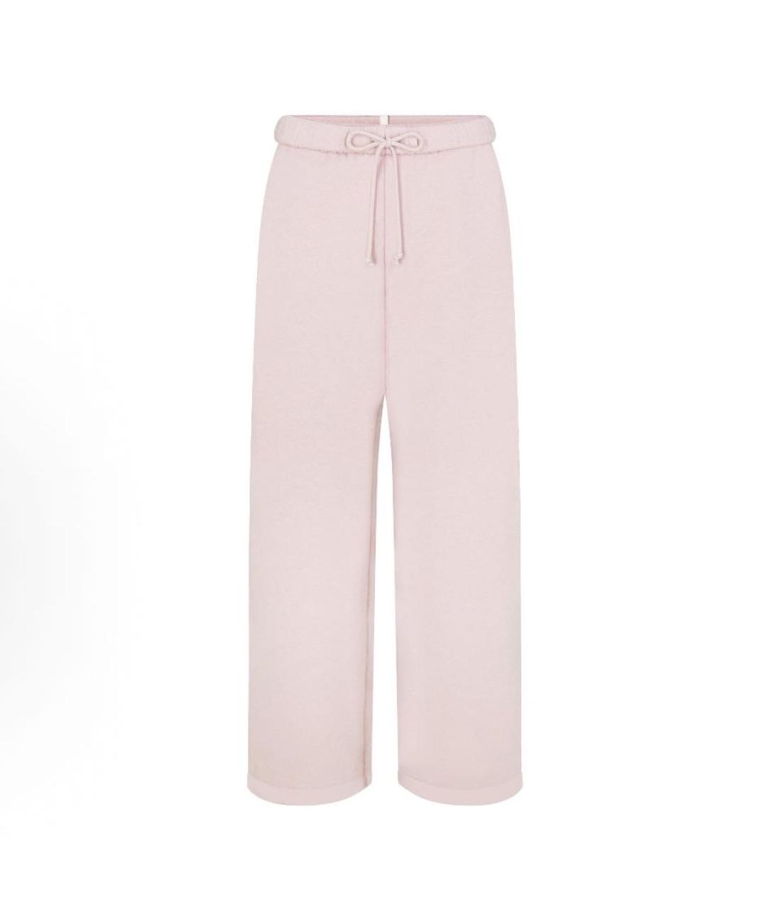 SKIMS Розовые хлопковые спортивные брюки и шорты, фото 9