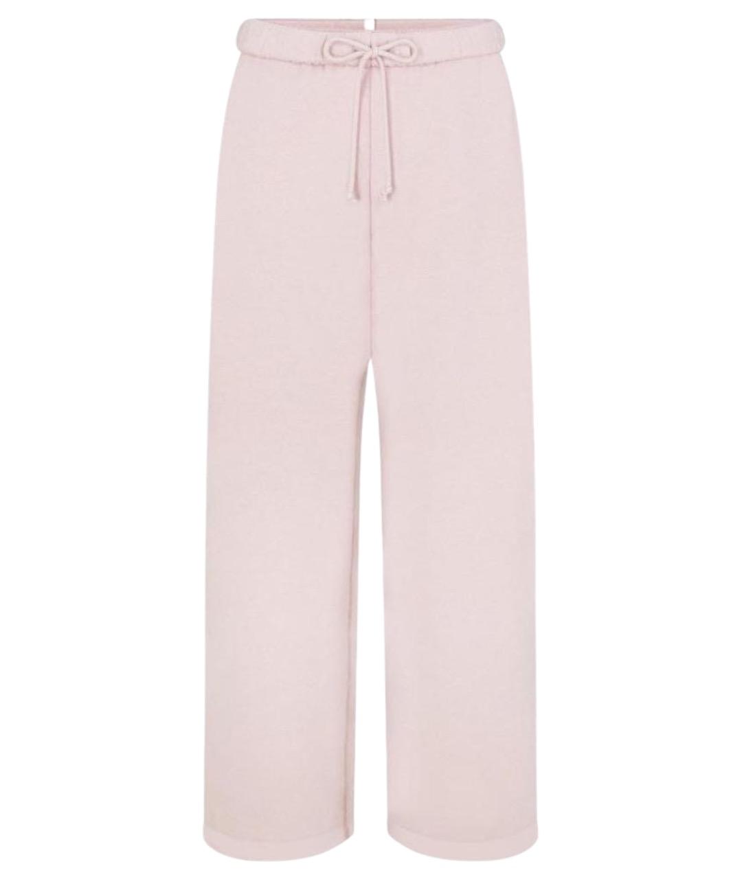 SKIMS Розовые хлопковые спортивные брюки и шорты, фото 1