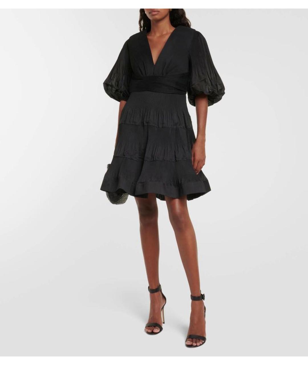 ZIMMERMANN Черное полиэстеровое повседневное платье, фото 3