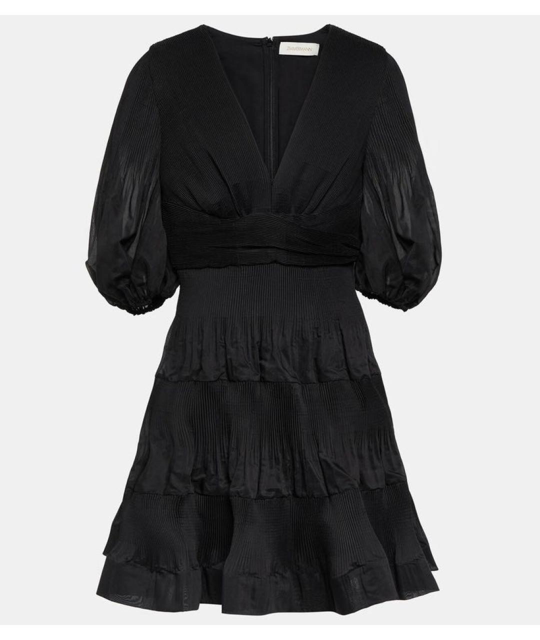 ZIMMERMANN Черное полиэстеровое повседневное платье, фото 6