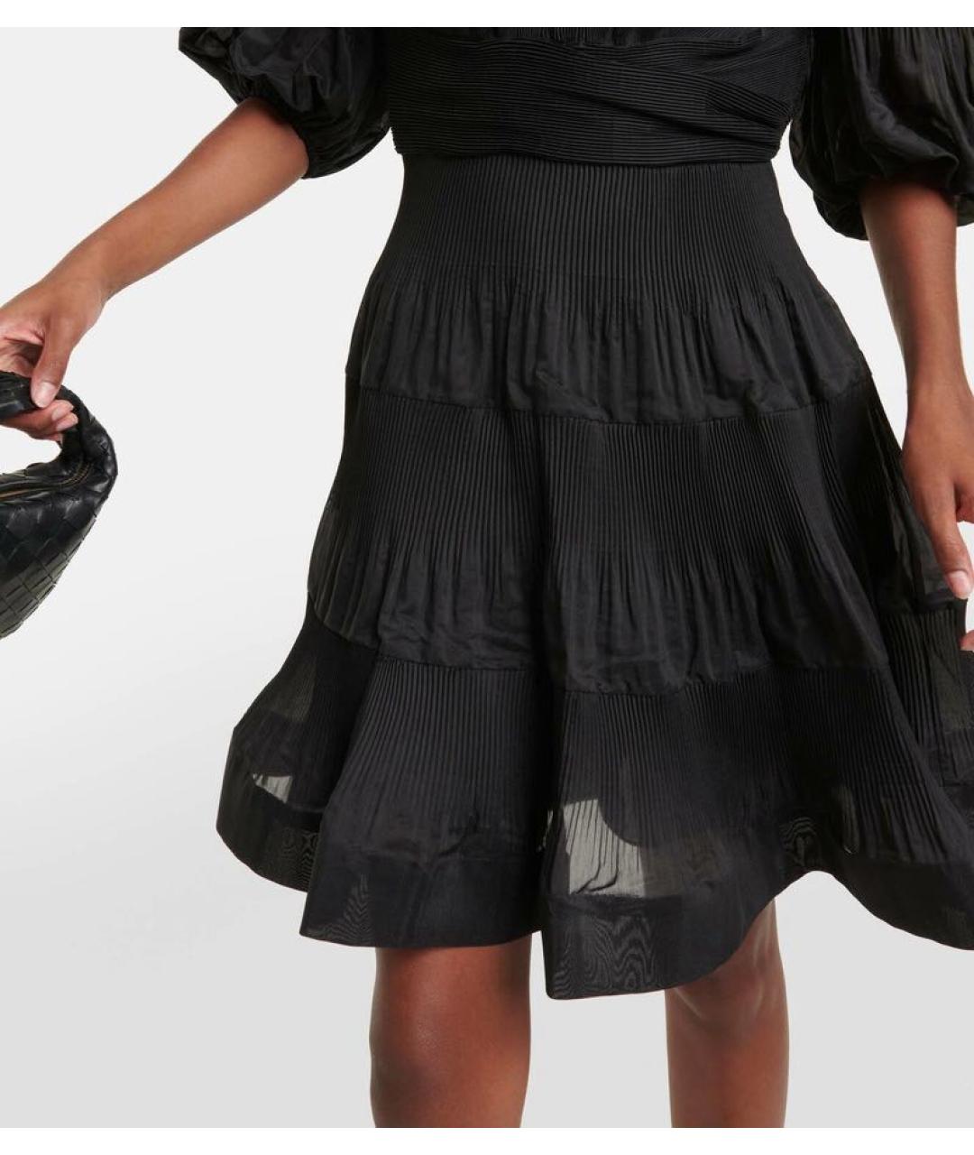 ZIMMERMANN Черное полиэстеровое повседневное платье, фото 5