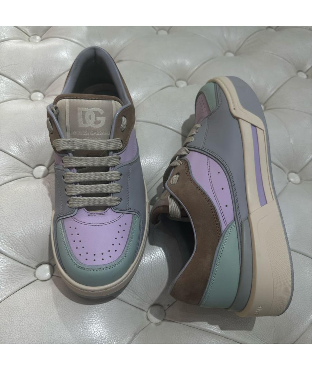 DOLCE&GABBANA Мульти кеды, фото 2