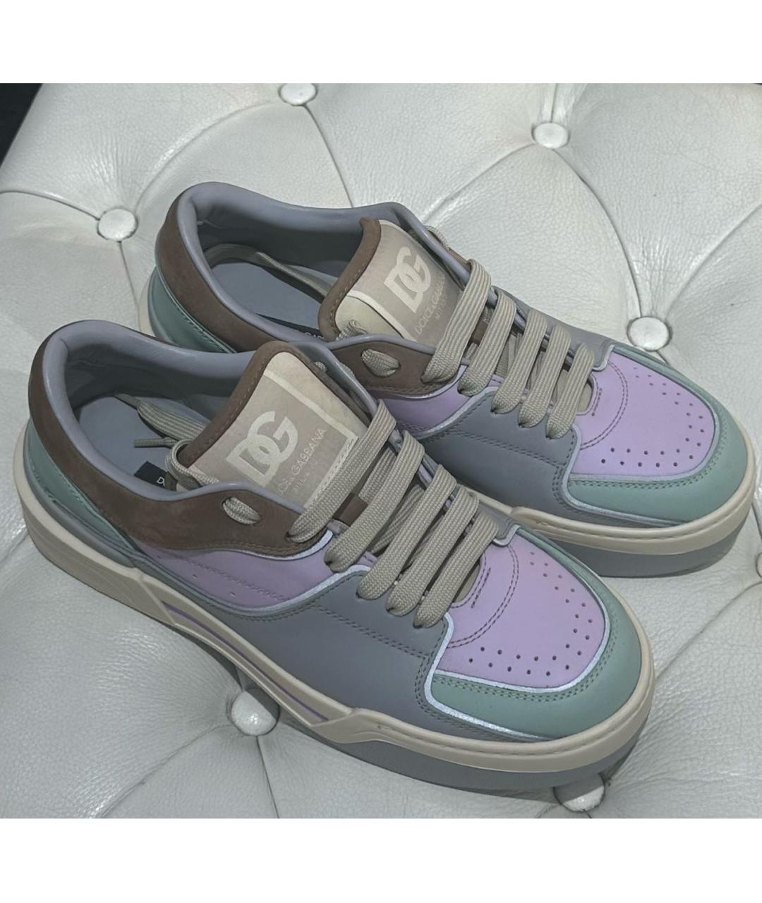 DOLCE&GABBANA Мульти кеды, фото 4