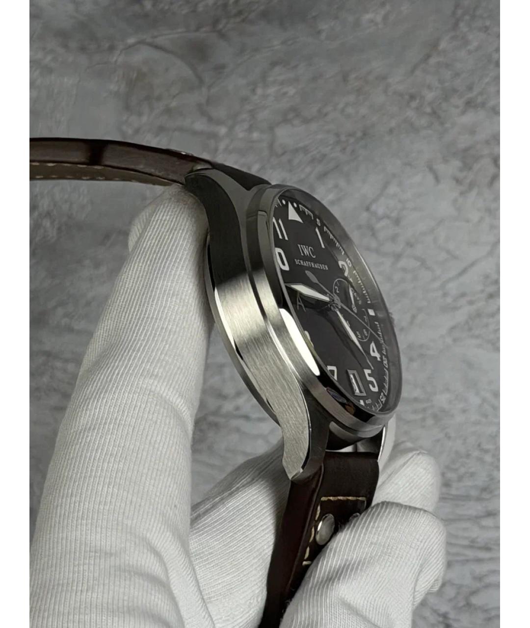 IWC Schaffhausen Коричневые часы, фото 5