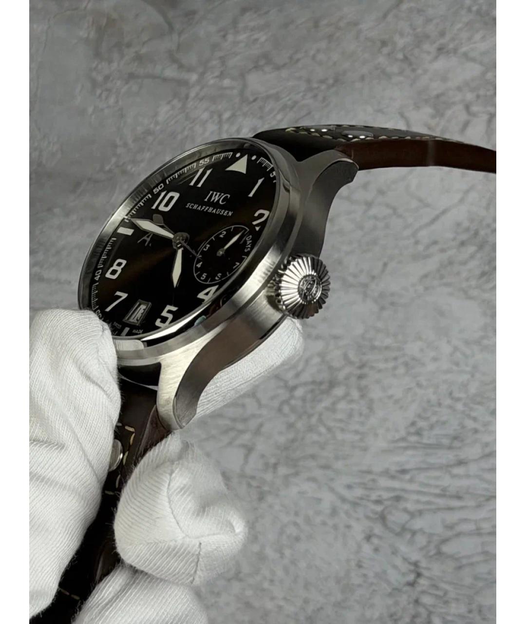IWC Schaffhausen Коричневые часы, фото 4