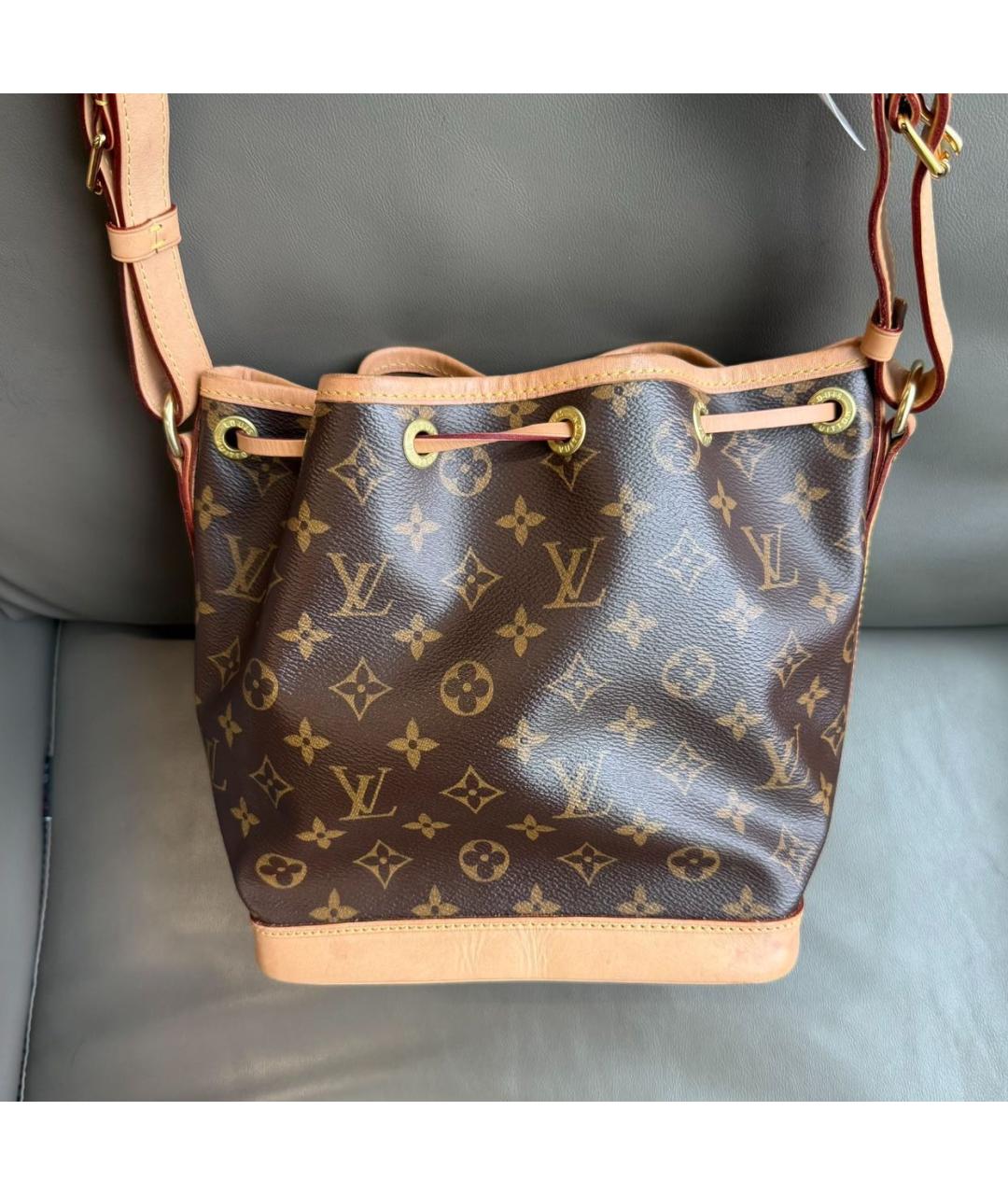 LOUIS VUITTON Коричневая сумка через плечо, фото 2