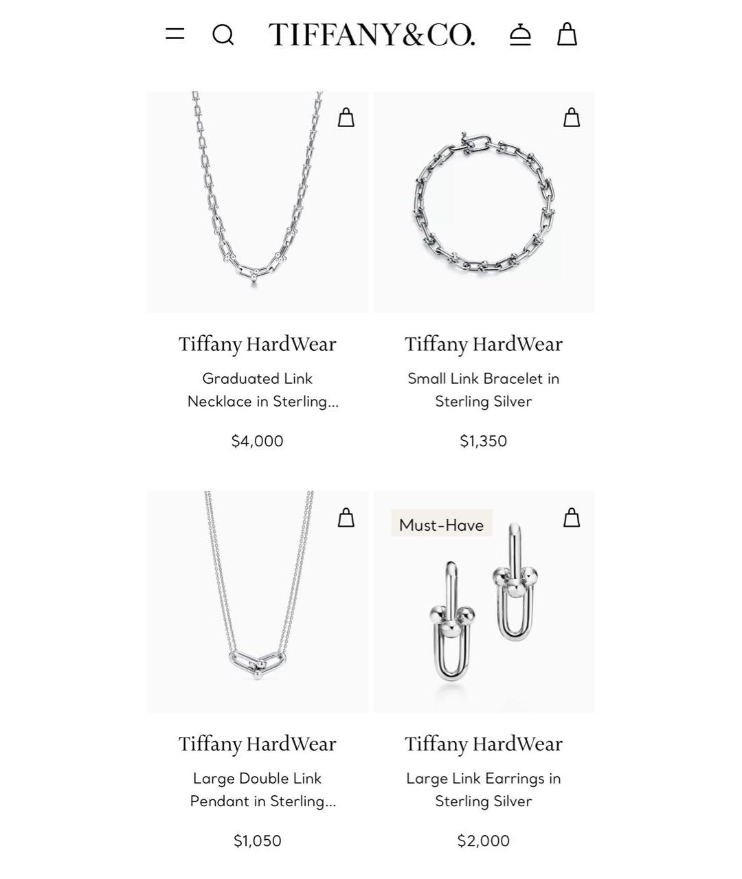 TIFFANY&CO Серебрянный серебряный комплект, фото 5