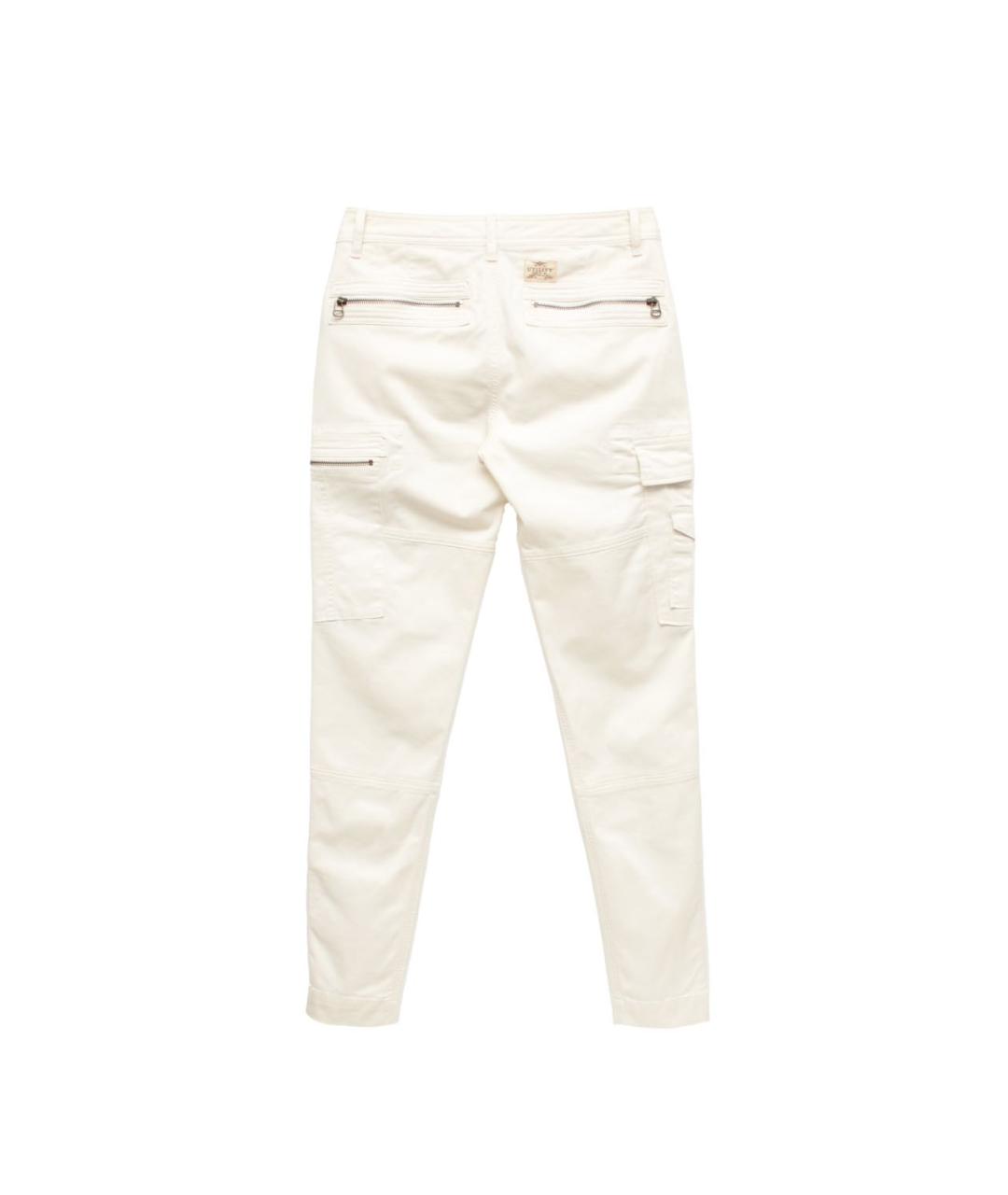 POLO RALPH LAUREN Бежевые хлопко-эластановые джинсы слим, фото 2