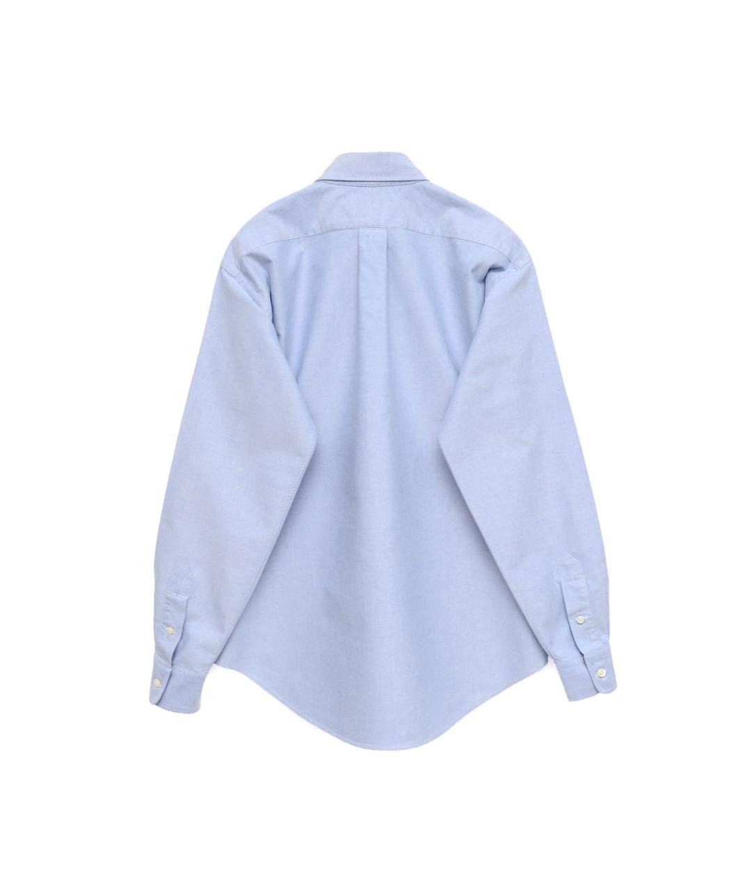 POLO RALPH LAUREN Голубая хлопковая рубашка, фото 2