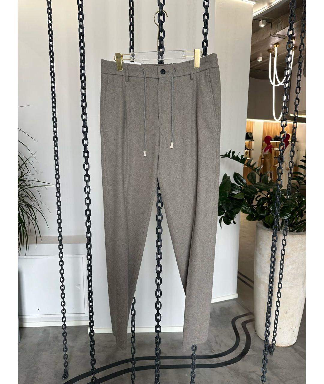 ELEVENTY Шерстяные повседневные брюки, фото 2