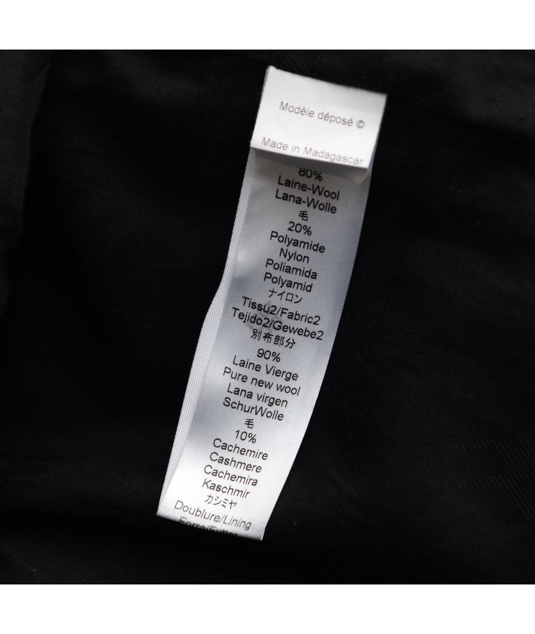 KENZO Темно-синее шерстяное пальто, фото 8