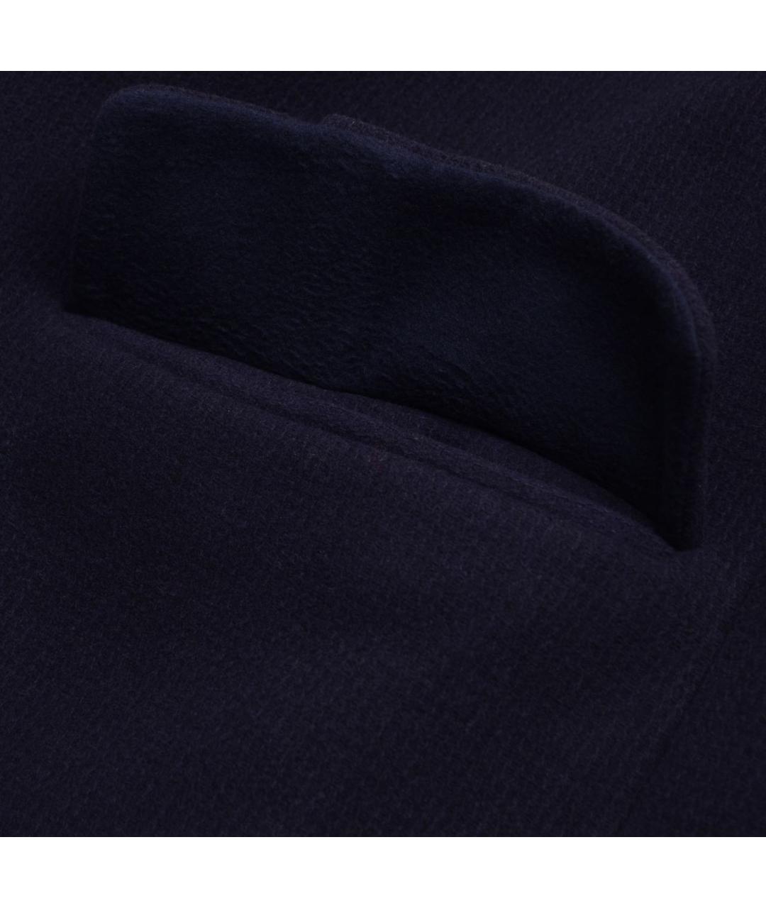 KENZO Темно-синее шерстяное пальто, фото 7
